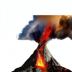 Earth Early Reader Books: Volcano Adventure for Kids-0