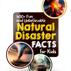 Earthquake and Volcano Books for Kids, Print Replica, English,-0