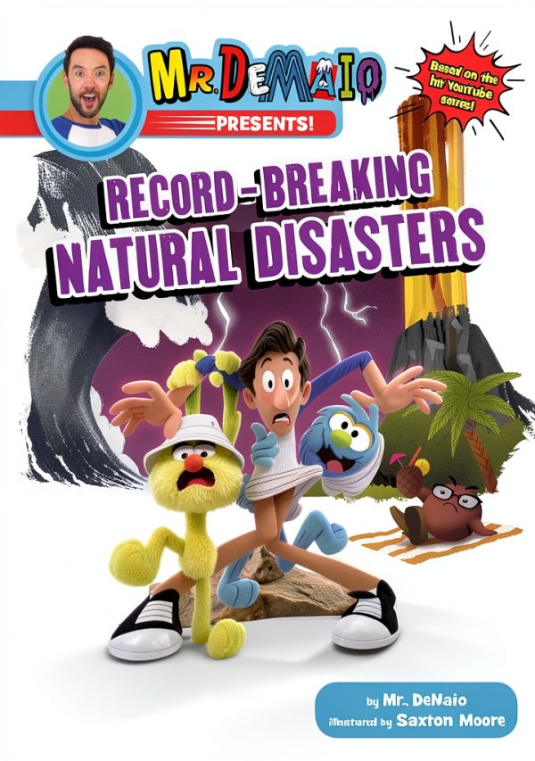 Earthquake & Volcano Kids Book by Grosset Dunlap Guided View Edition-0