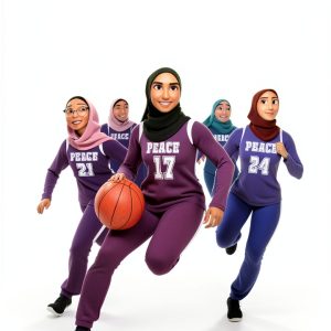 Muslim Basketball Fiction Book by Knopf for Ages 8-12, 240 Pages-0