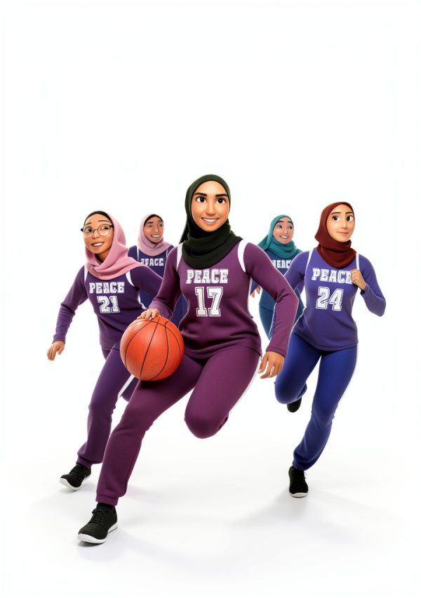 Muslim Basketball Fiction Book by Knopf for Ages 8-12, 240 Pages-0