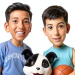 Children's Basketball Book for Kids 6-8 Years Old by AmBar Press-0