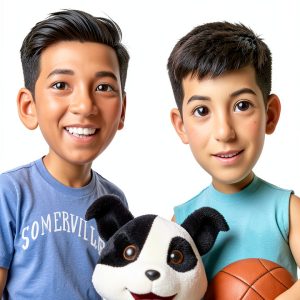 Children's Basketball Book for Kids 6-8 Years Old by AmBar Press-0