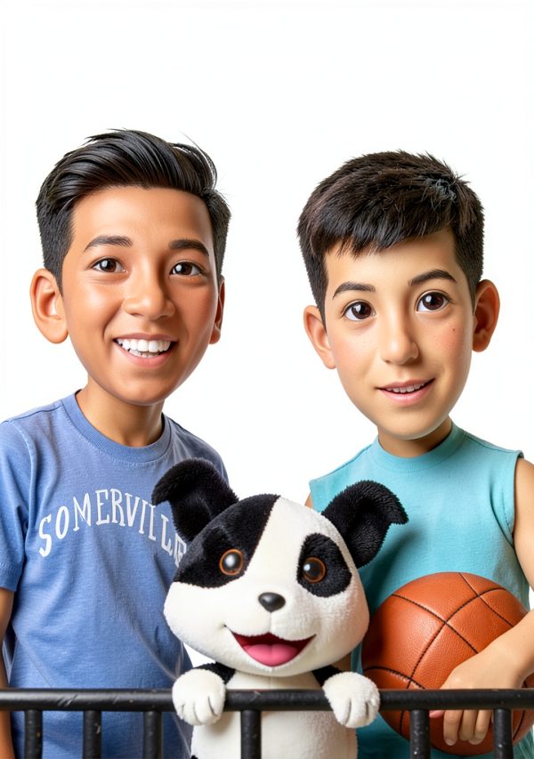 Children's Basketball Book for Kids 6-8 Years Old by AmBar Press-0