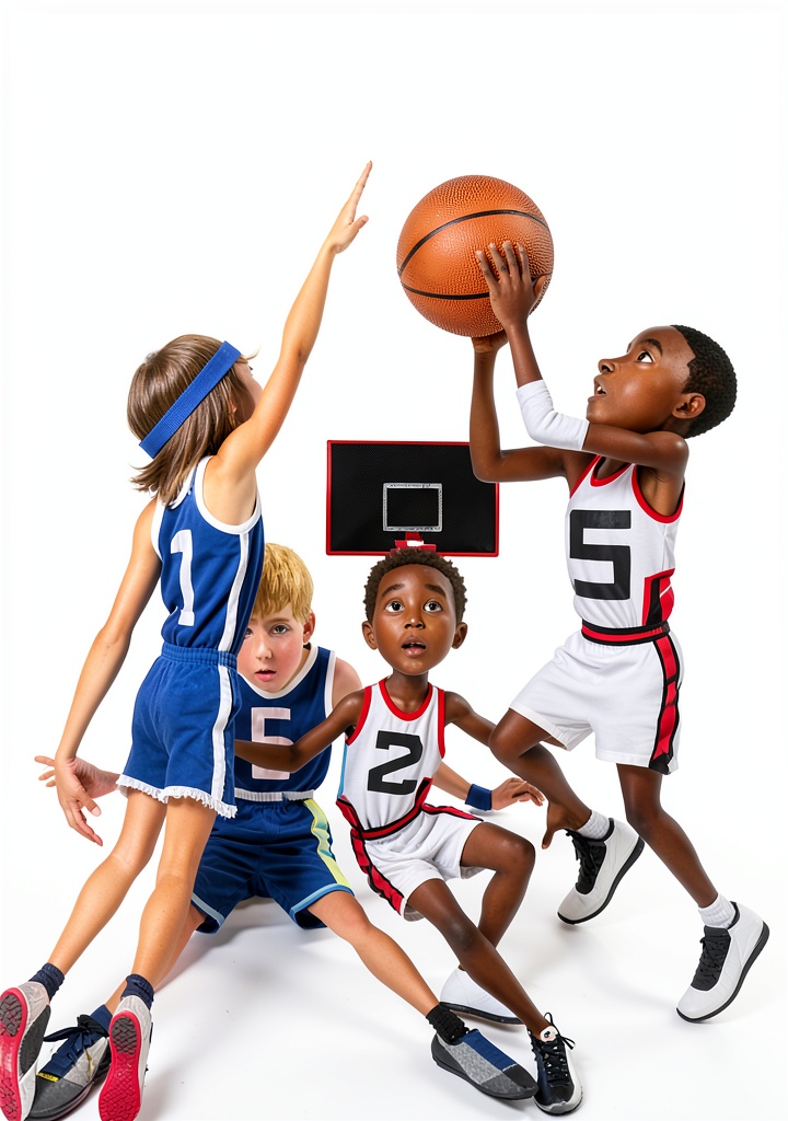 Installing Barber Game Time Basketball Book by Simon & Schuster – Reprint Edition on a wooden desk