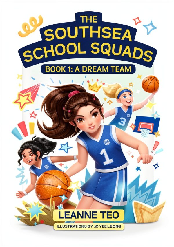 Southsea Publishing The Southsea School Squads Book 1 Kids Basketball-0
