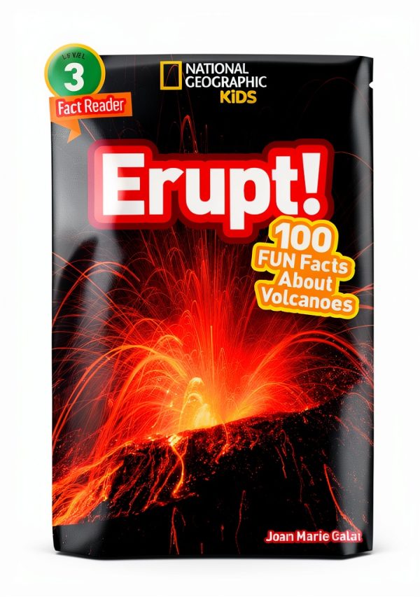 National Geographic Kids Earthquake and Volcano Book for Kids, Ages-0
