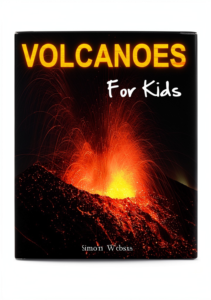 Installing Earthquake Volcano Kids Kindle Book by Amazon Learning 38 Pages on a wooden desk