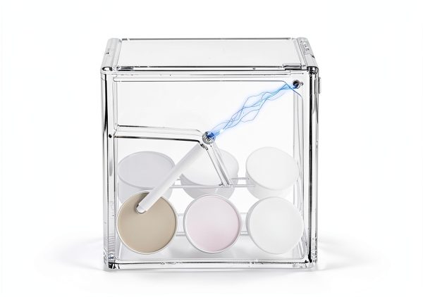 Nuovoware Transparent Bread Box 4 Layer Adjustable Display Case-5
