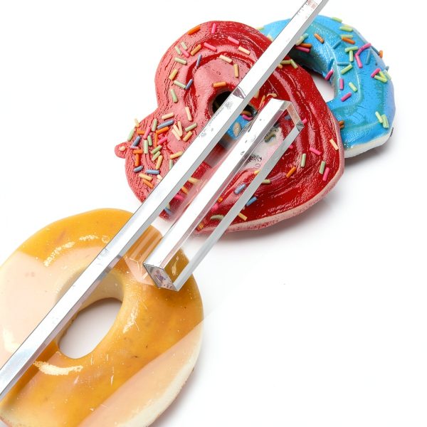 Acrylic Stackable Bakery Box KVMORZE Display Slip Mat 15x10x6in-5