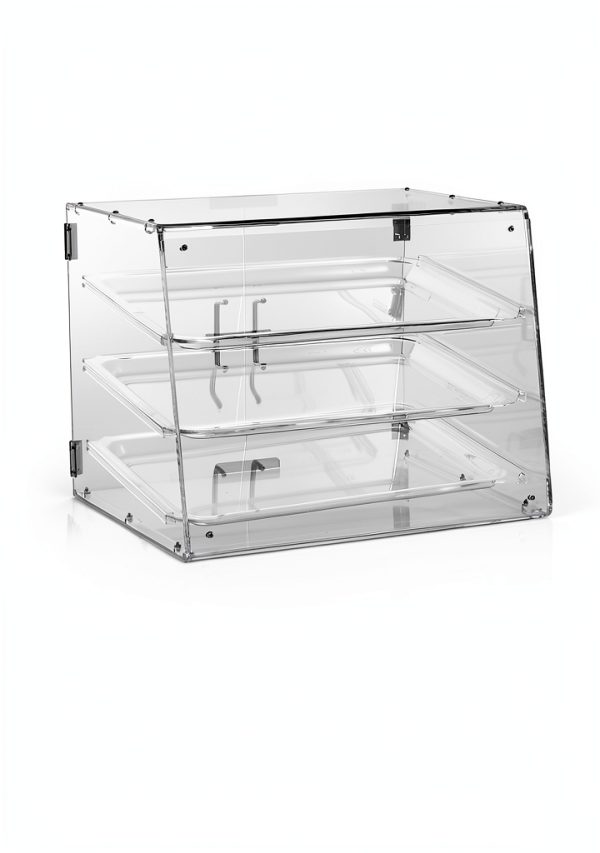 Pastry Display Case VEVOR 3‑Tier Countertop 20.7×17×16.3 Acrylic-3
