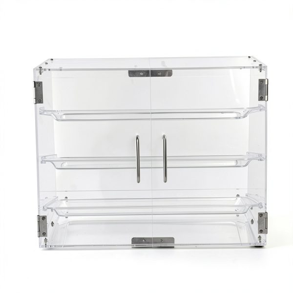 Pastry Display Case VEVOR 3‑Tier Countertop 20.7×17×16.3 Acrylic-10